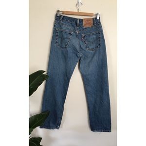Levi/'s 501 CT Women/'s Tapered leg Ink Blot Dark Blue Button Fly Jean 17804-0032